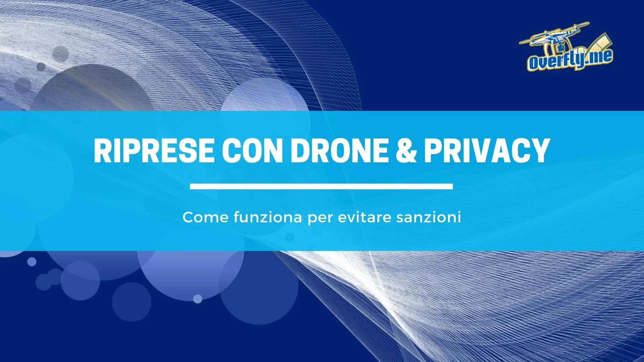 Riprese con drone e privacy