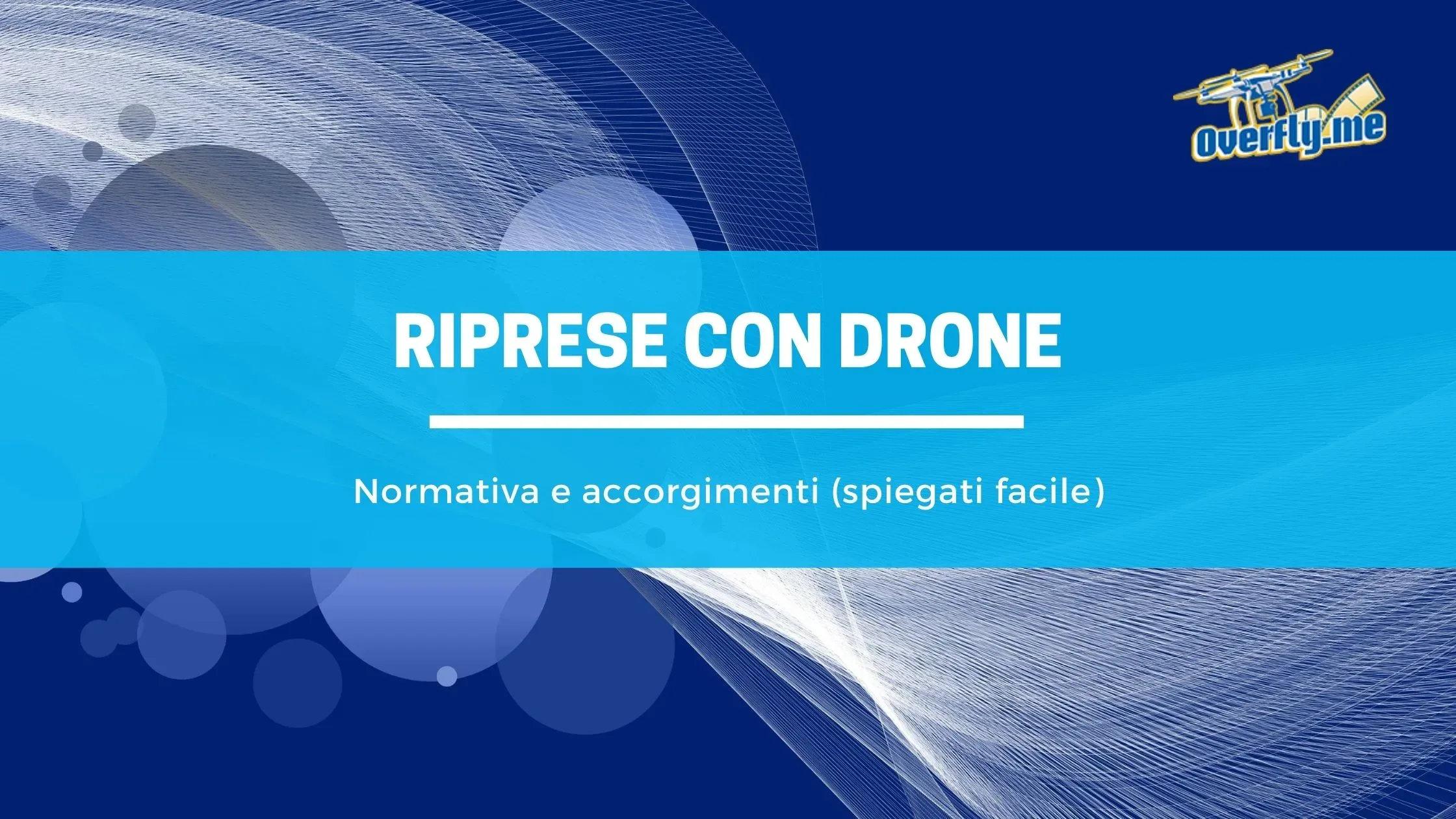 Riprese con drone normativa