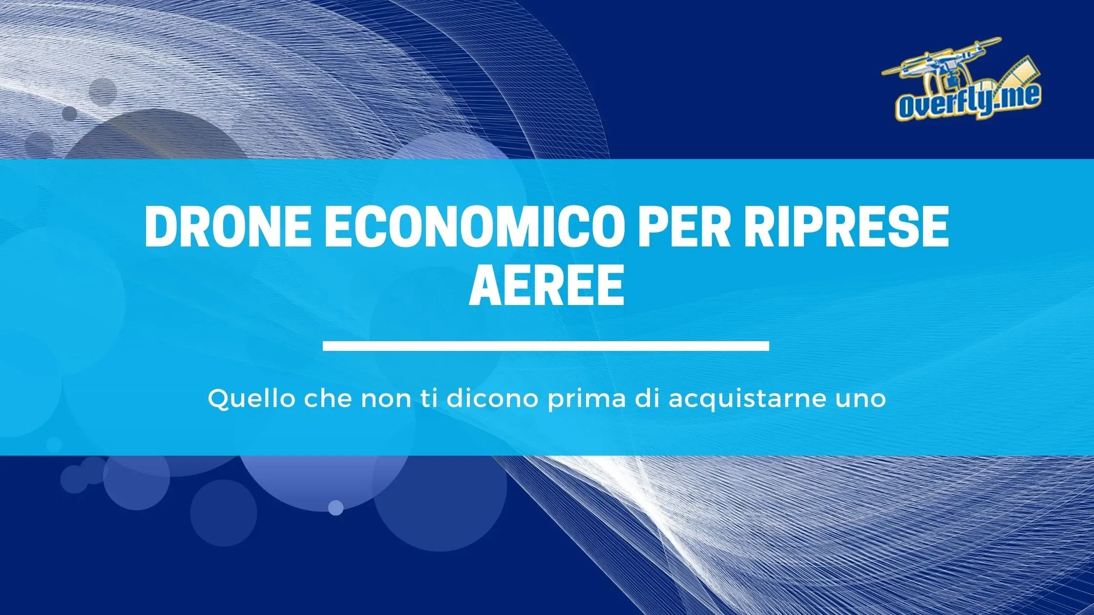 Drone economico per riprese aeree