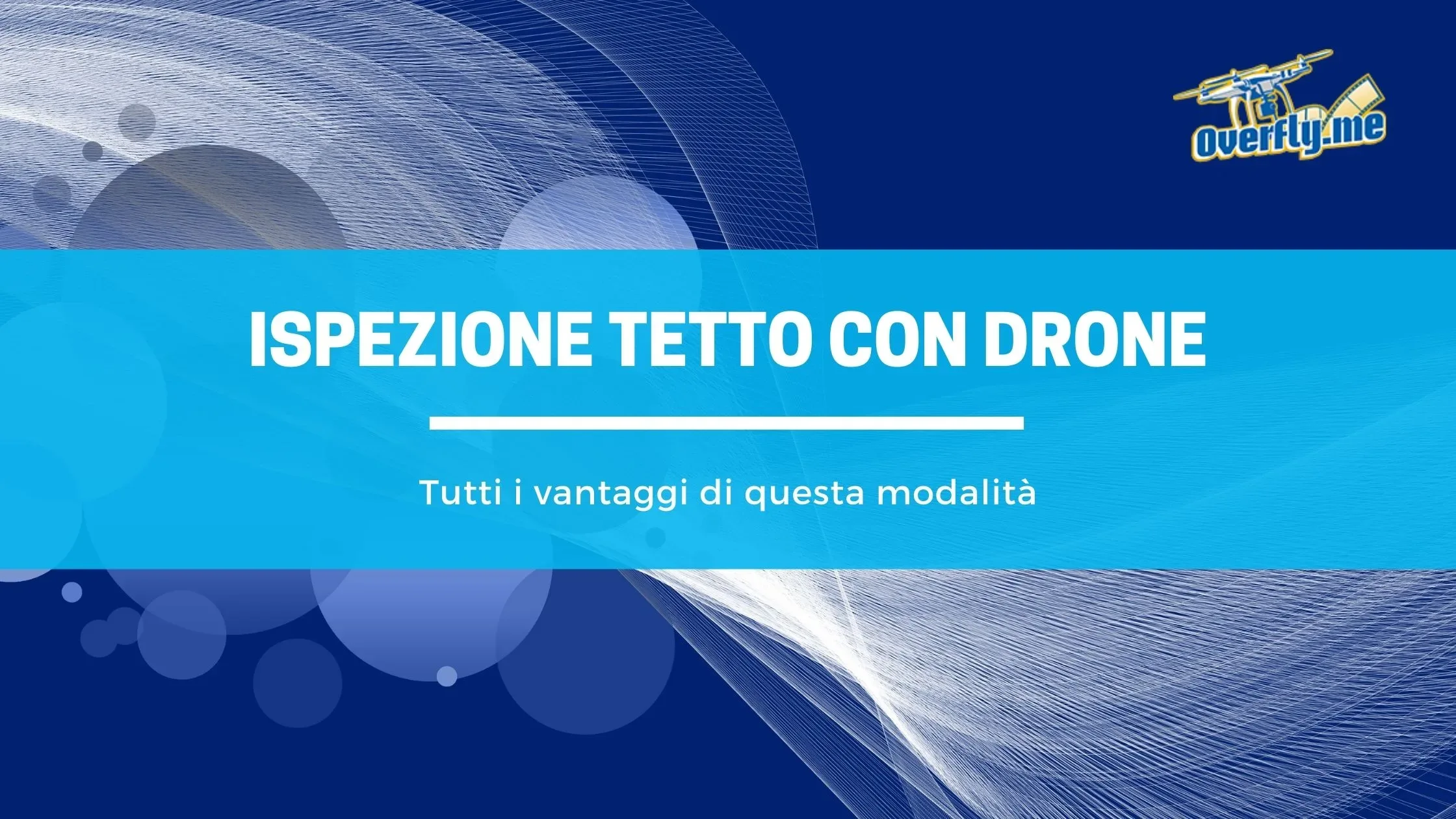 Ispezione tetto con drone