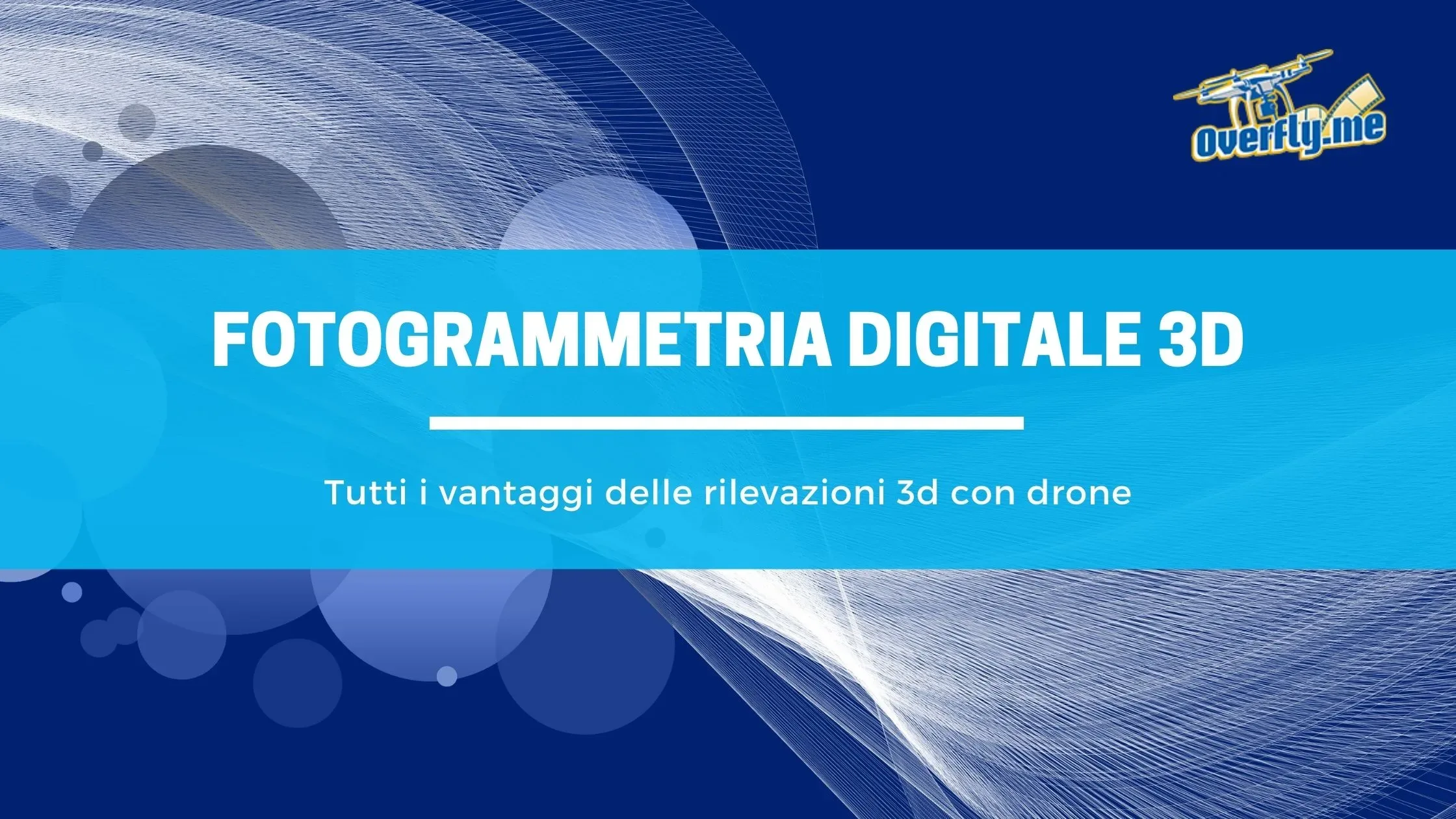 fotogrammetria digitale 3d con drone