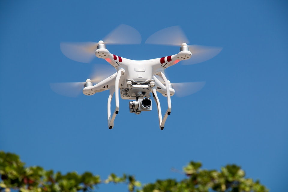 Permesso per riprese con drone