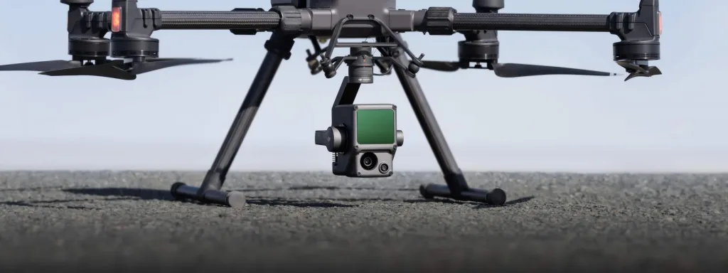 un esempio di drone, equipaggiato con Lidar