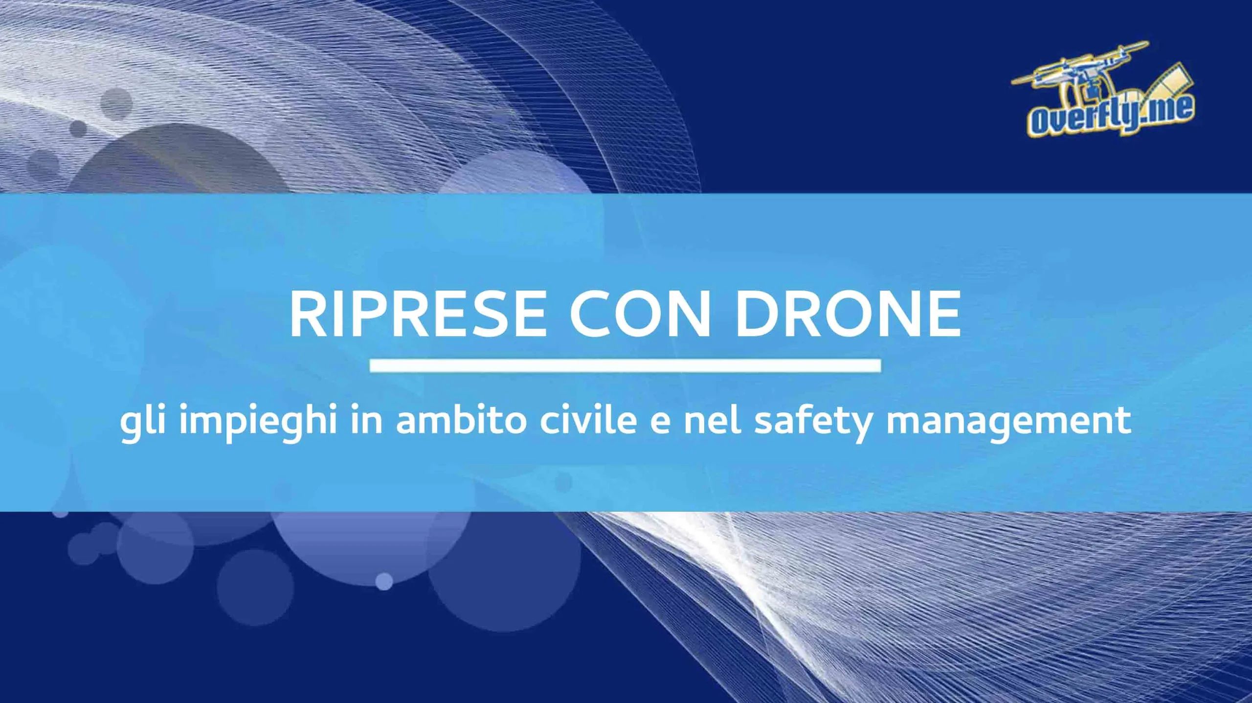 Riprese con drone
