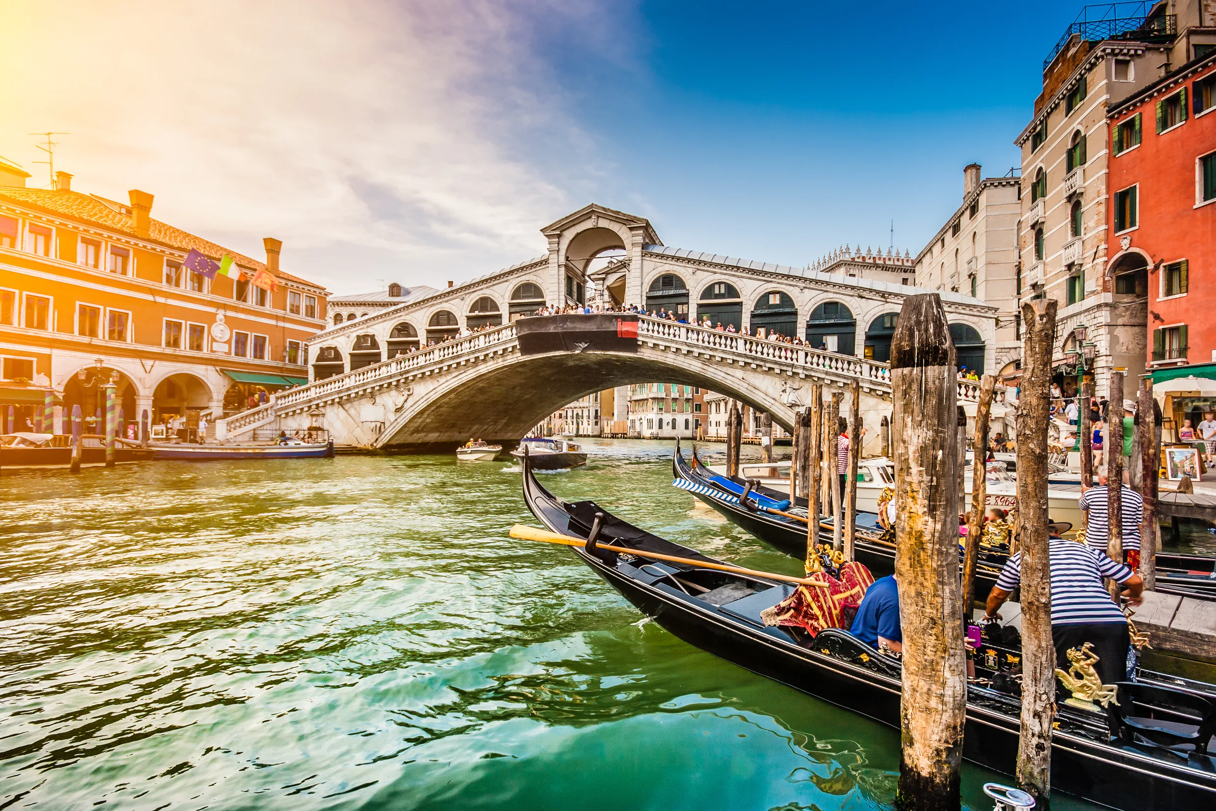 Veduta aerea di Venezia ripresa con drone – servizio in provincia di Verbania