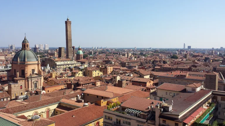 Bologna drone shooting, overhead footage, drone footage for film, videos, and reportage or documentary