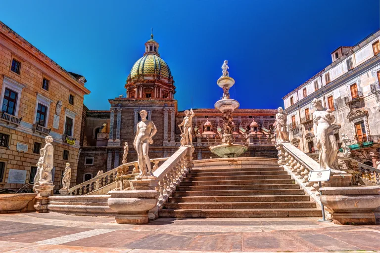 how to experience Palermo with a drone. stunning cinematic journey in Palermo, Sicily