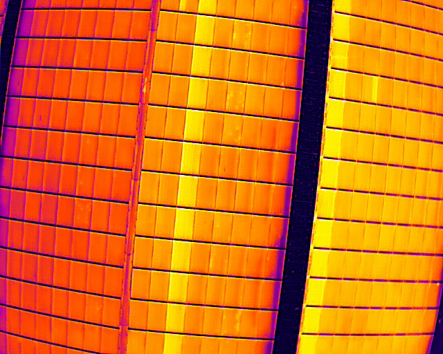 termografia di impianti fotovoltaici a Prato