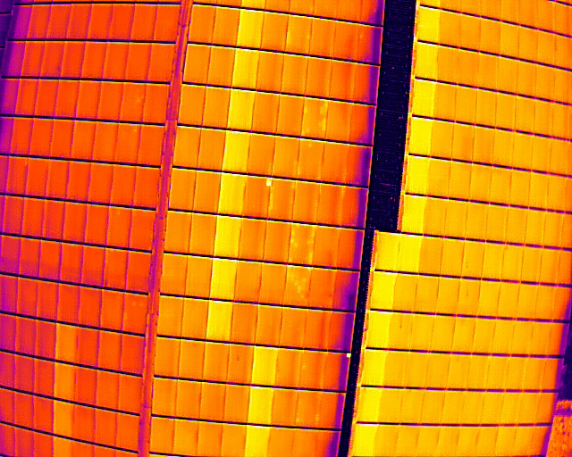 termografia di impianti fotovoltaici a Pistoia
