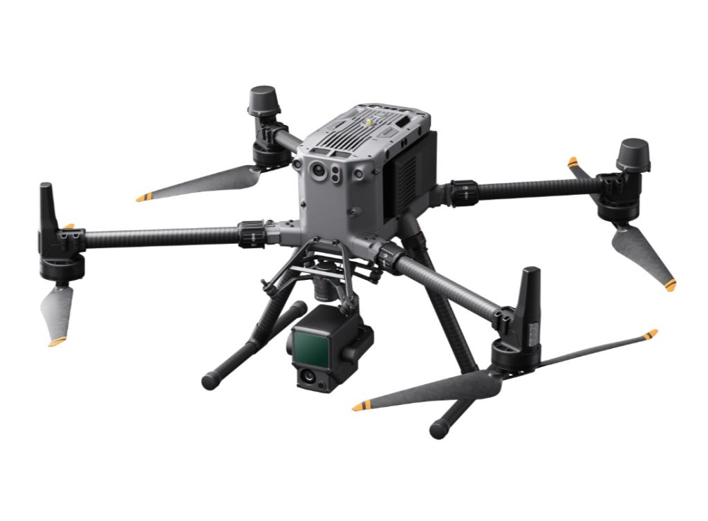 DJI Matrice 350 L1 per rilievi lidar aerei