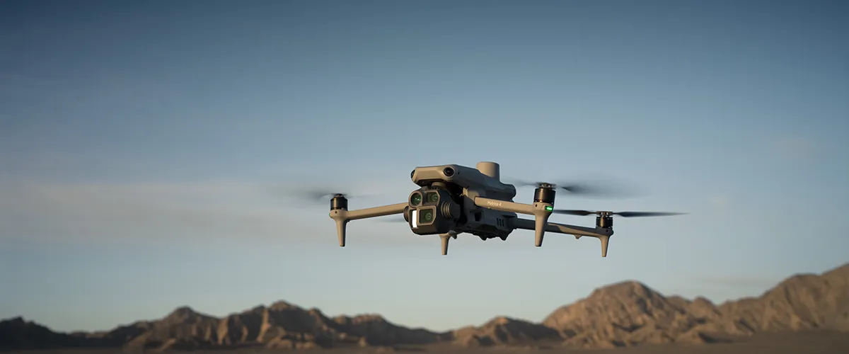 DJI Matrice 4 enterprise drone used for industrial inspections