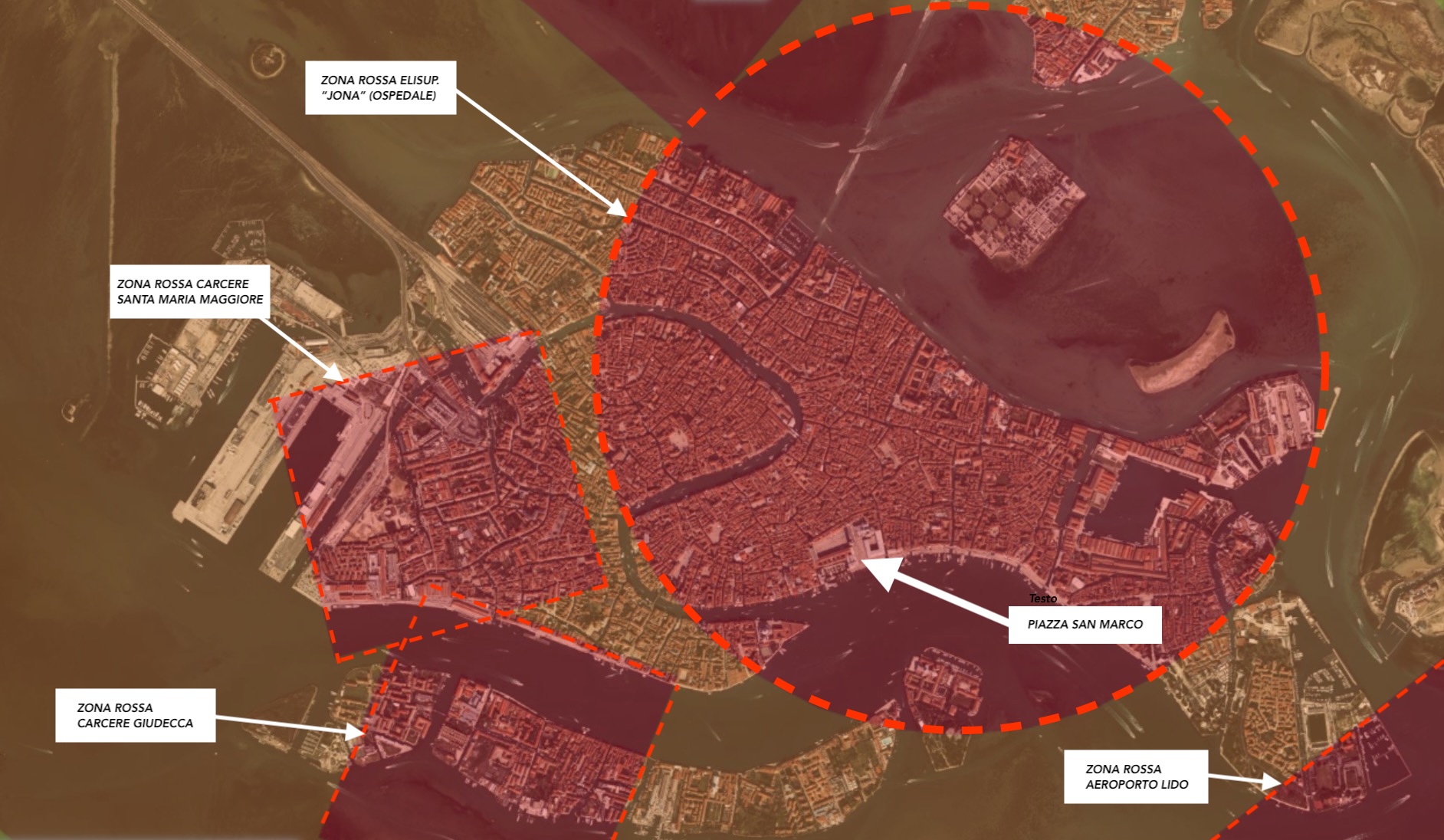 volare con drone a Venezia