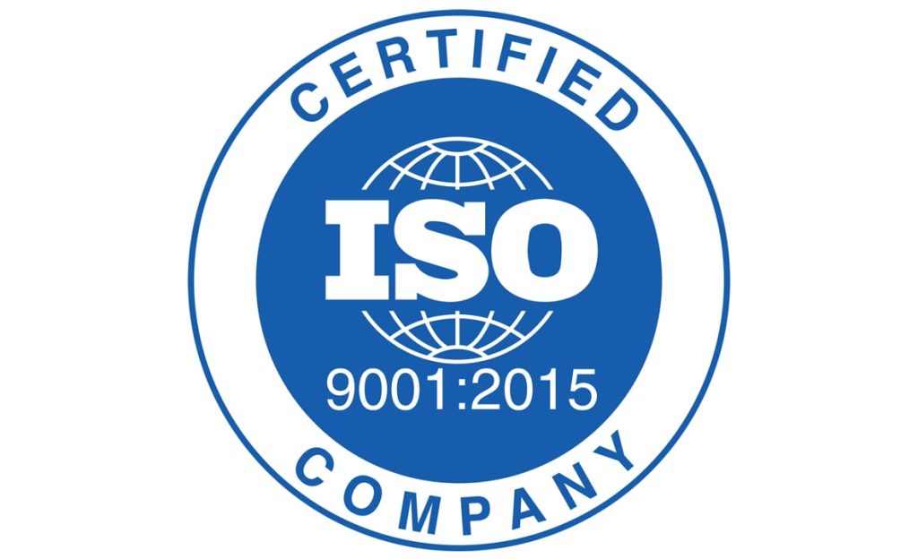 azienda certificata ISO 9001:2015