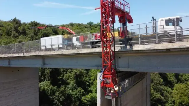 Ispezione di un viadotto autostradale – servizio in provincia di Reggio Emilia